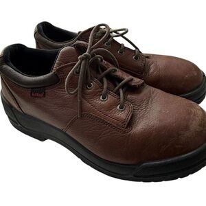 Red Wing Shoes Dark Brown Leather Oxfords